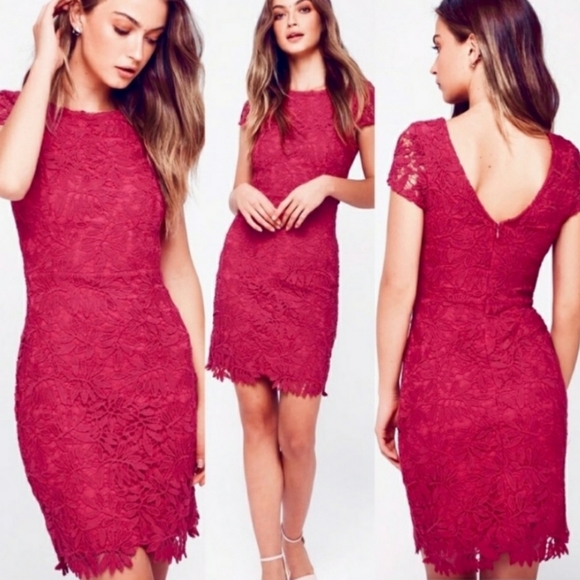Lulus Dresses & Skirts - Lulu's Right Sheer, Right Now*Lace Dress